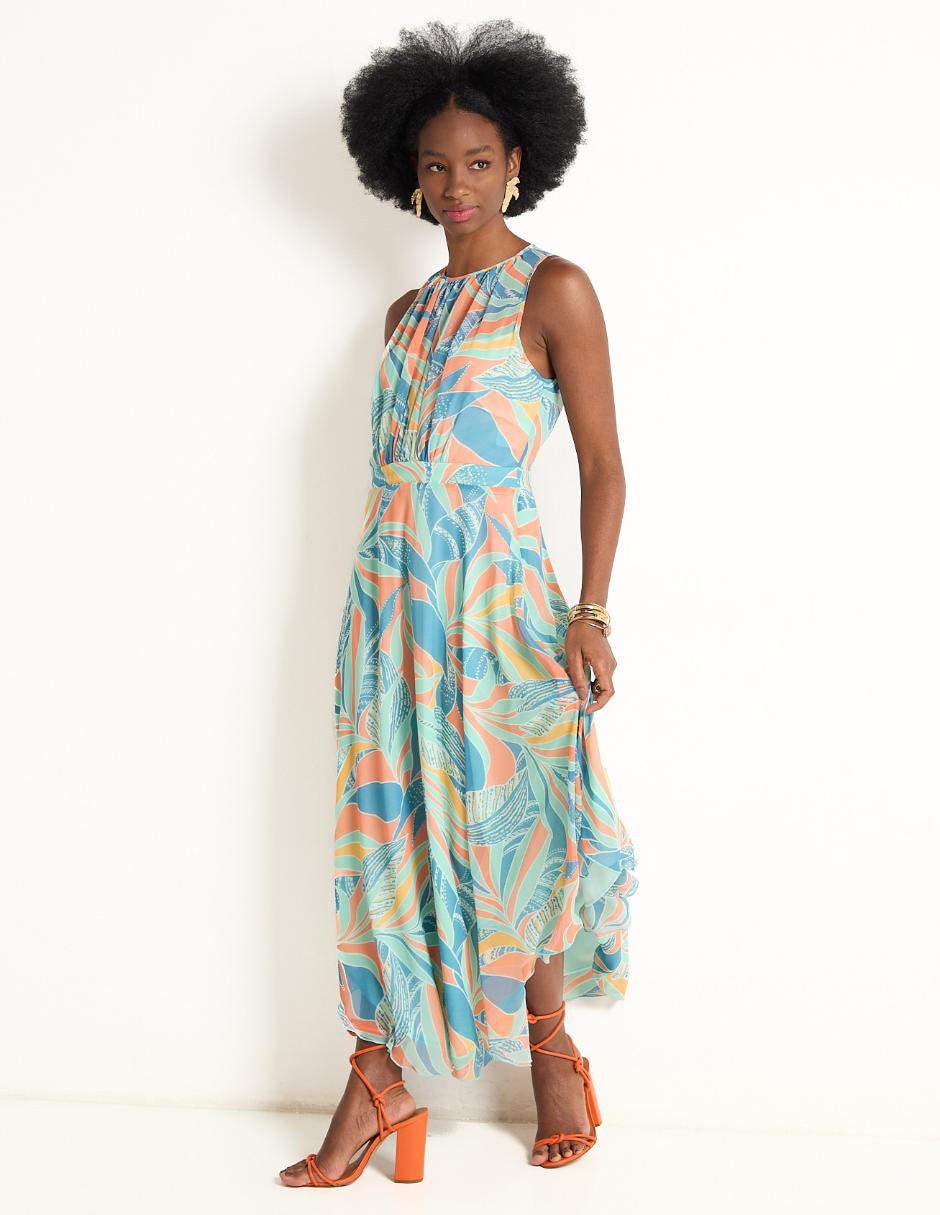 Vestido crop casual para mujer
