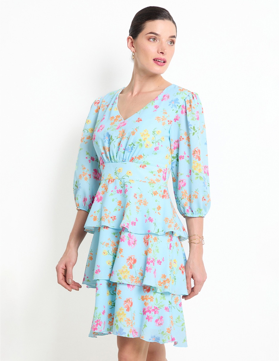 Vestido 3/4 casual para mujer 1