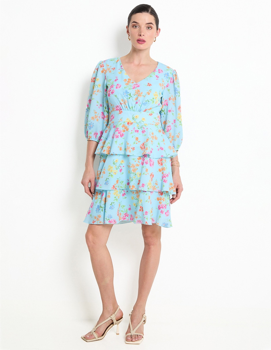 Vestido 3/4 casual para mujer 3
