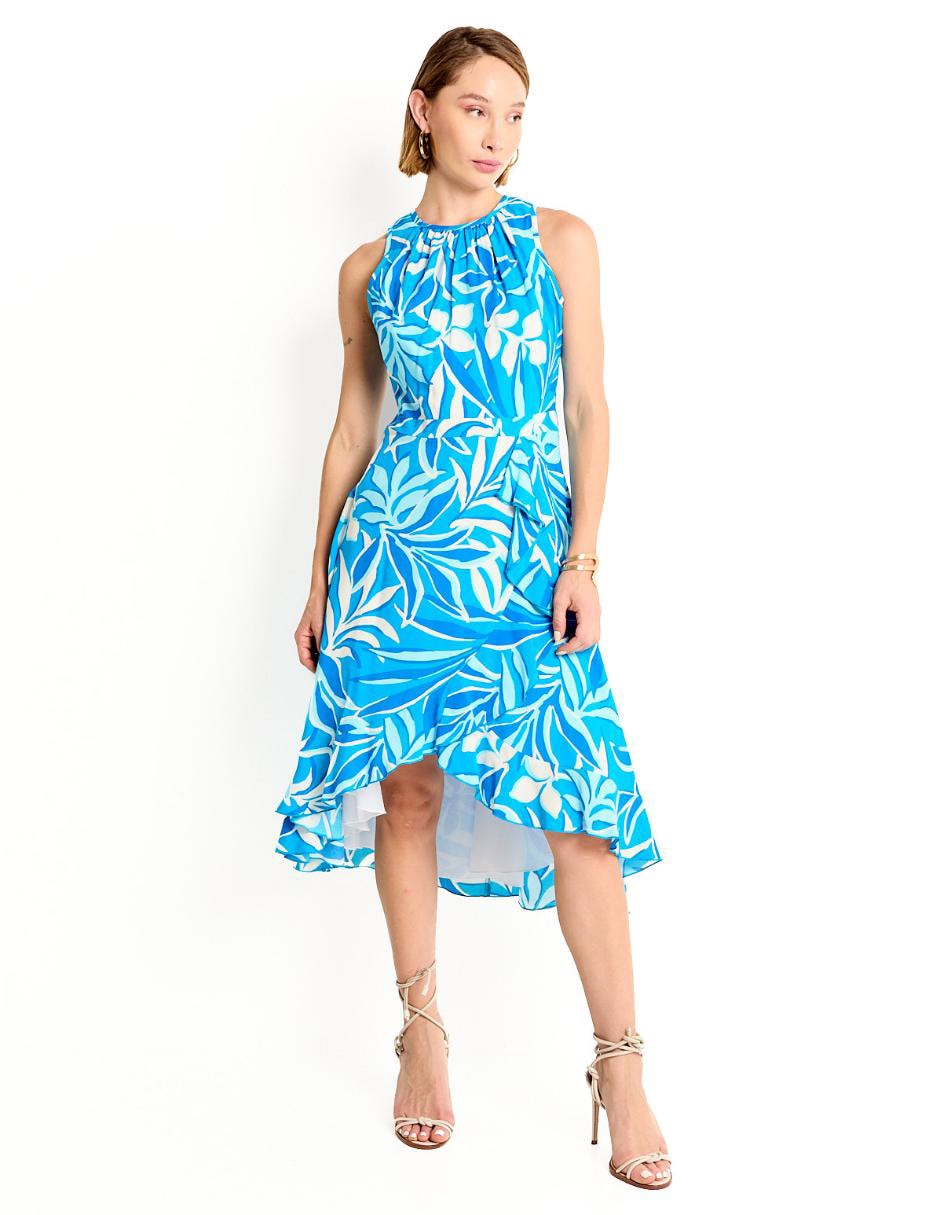 Vestido a la rodilla formal para mujer