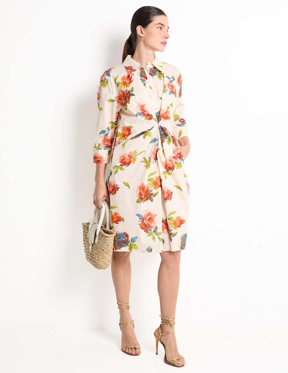 Vestido 3/4 casual para mujer 3