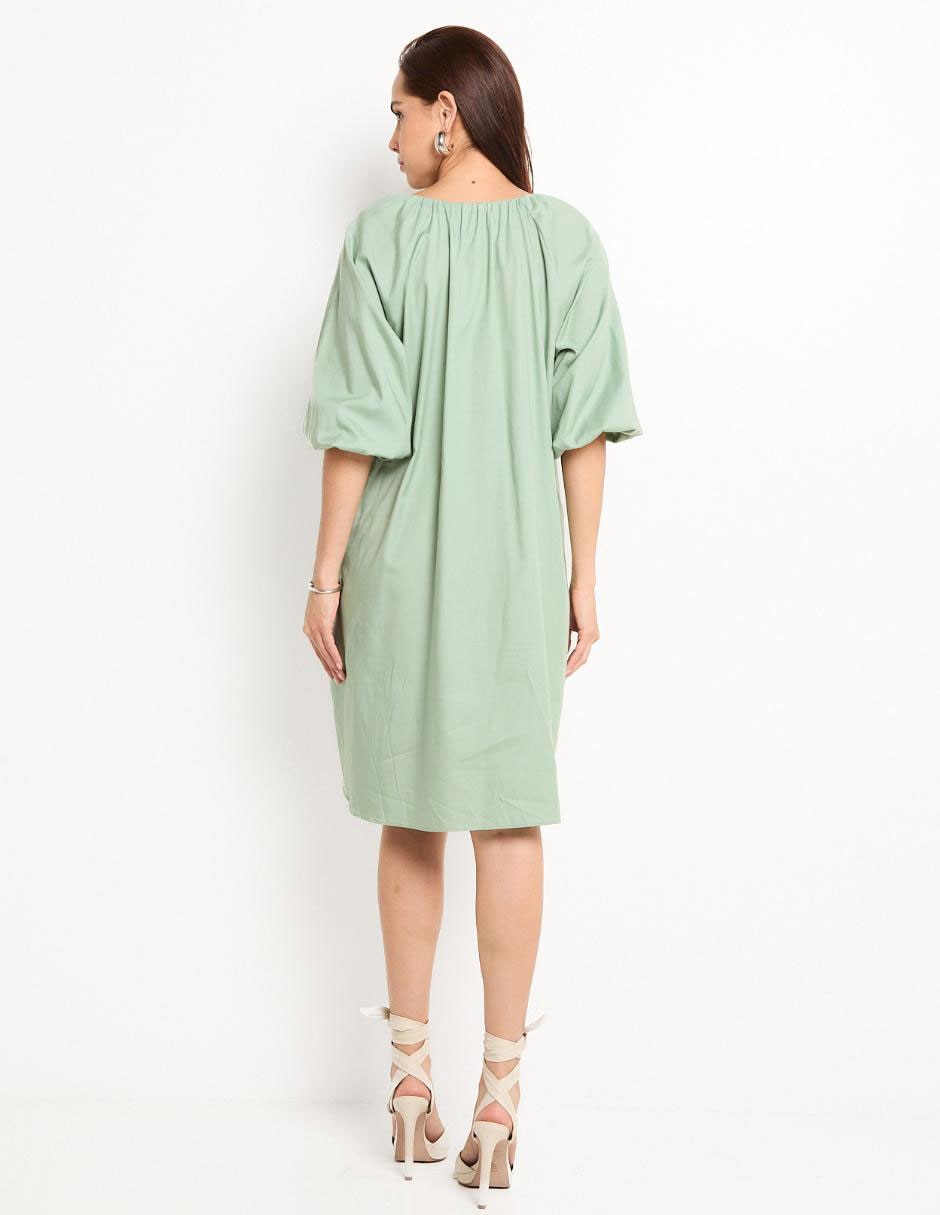 Vestido 3/4 casual para mujer 2
