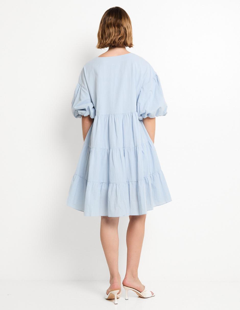 Vestido 3/4 casual para mujer 2