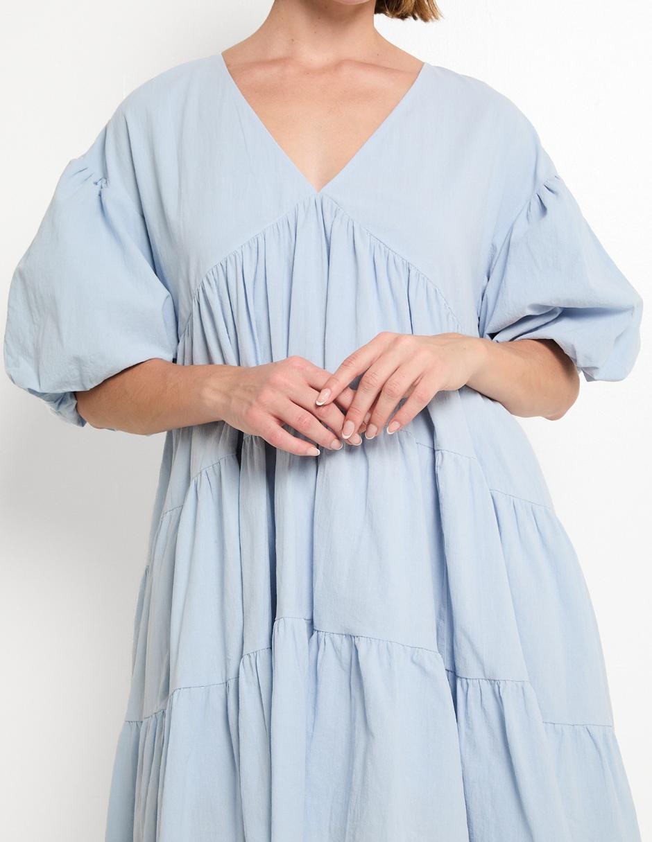 Vestido 3/4 casual para mujer 4
