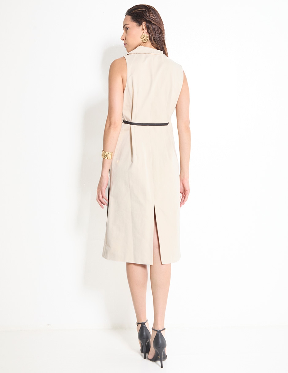 Vestido midi formal para mujer 2
