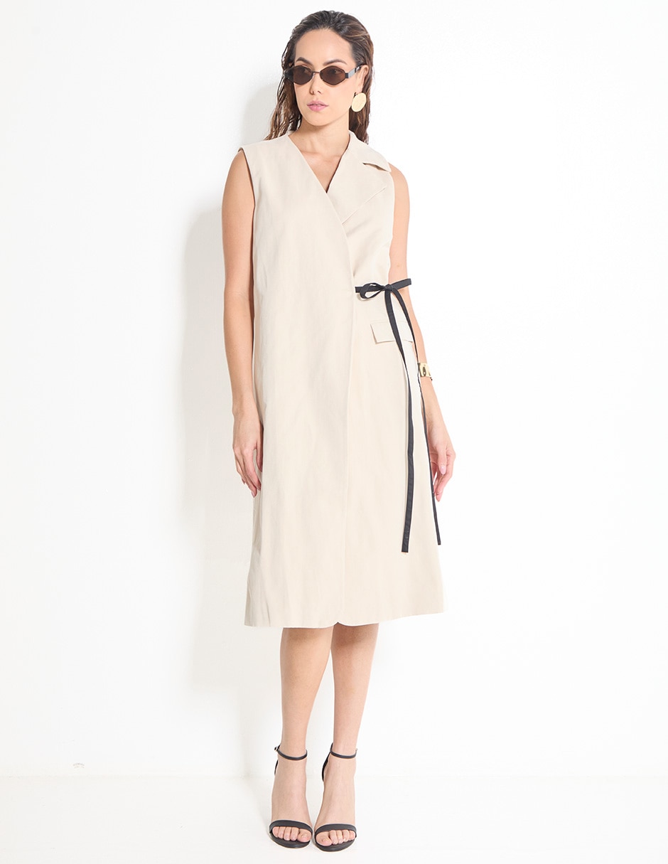 Vestido midi formal para mujer 3