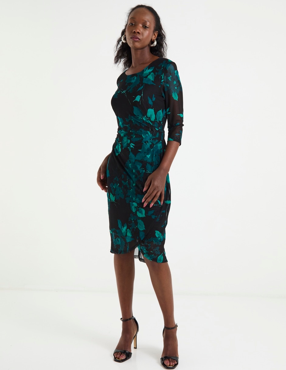 Vestido a la rodilla casual para mujer Vestido a la rodilla casual para mujer