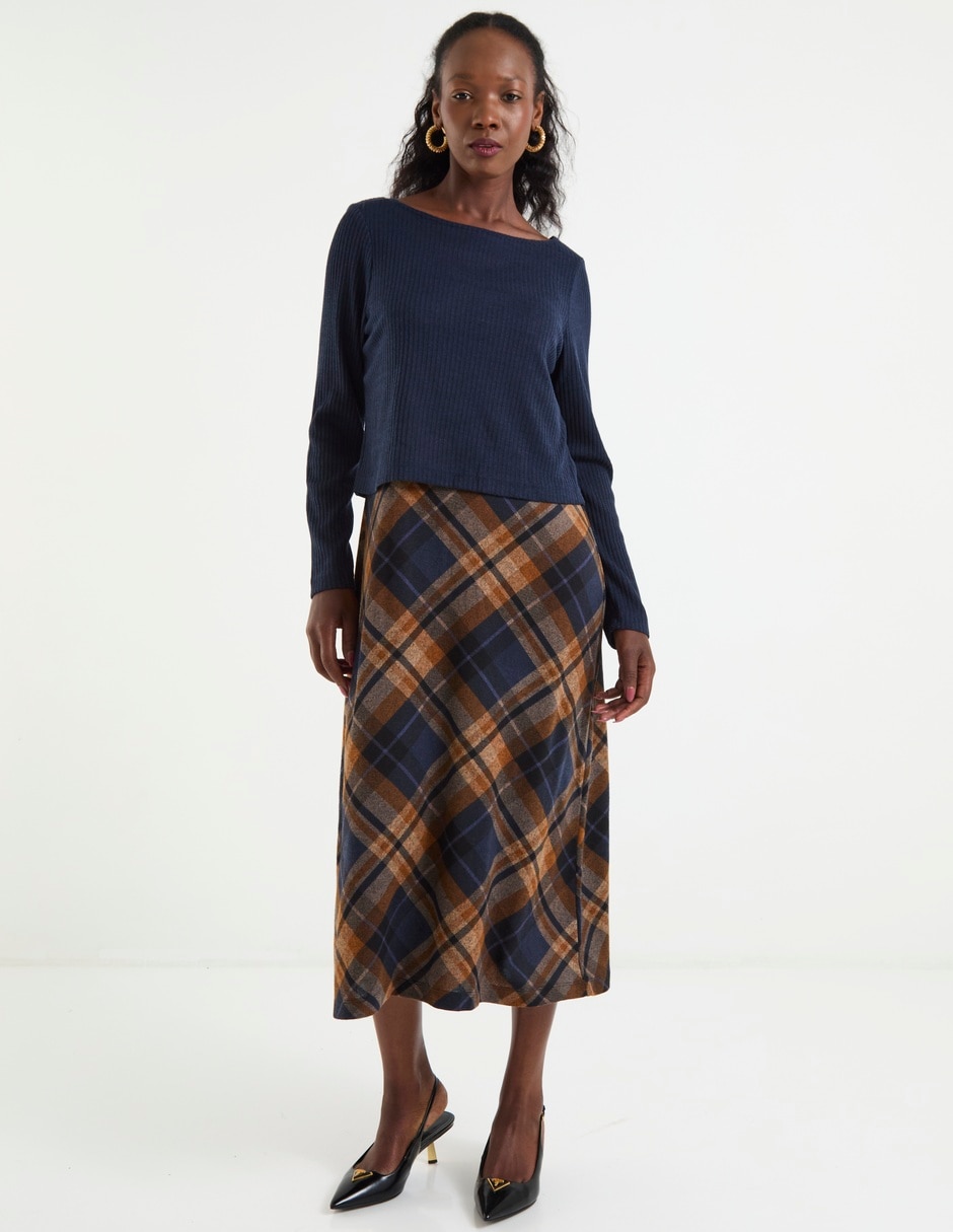 Vestido midi casual para mujer