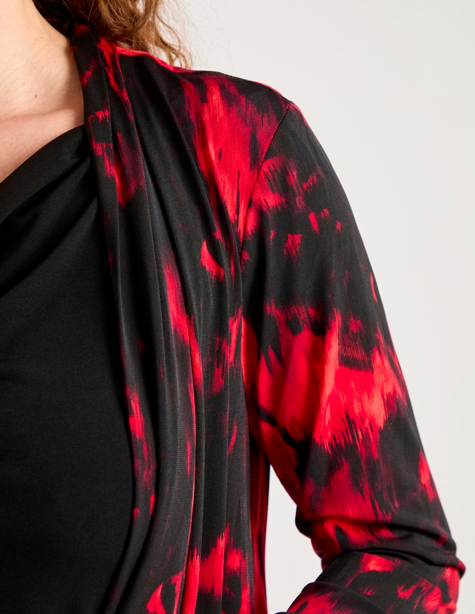 Vestido a la rodilla formal para mujer 4