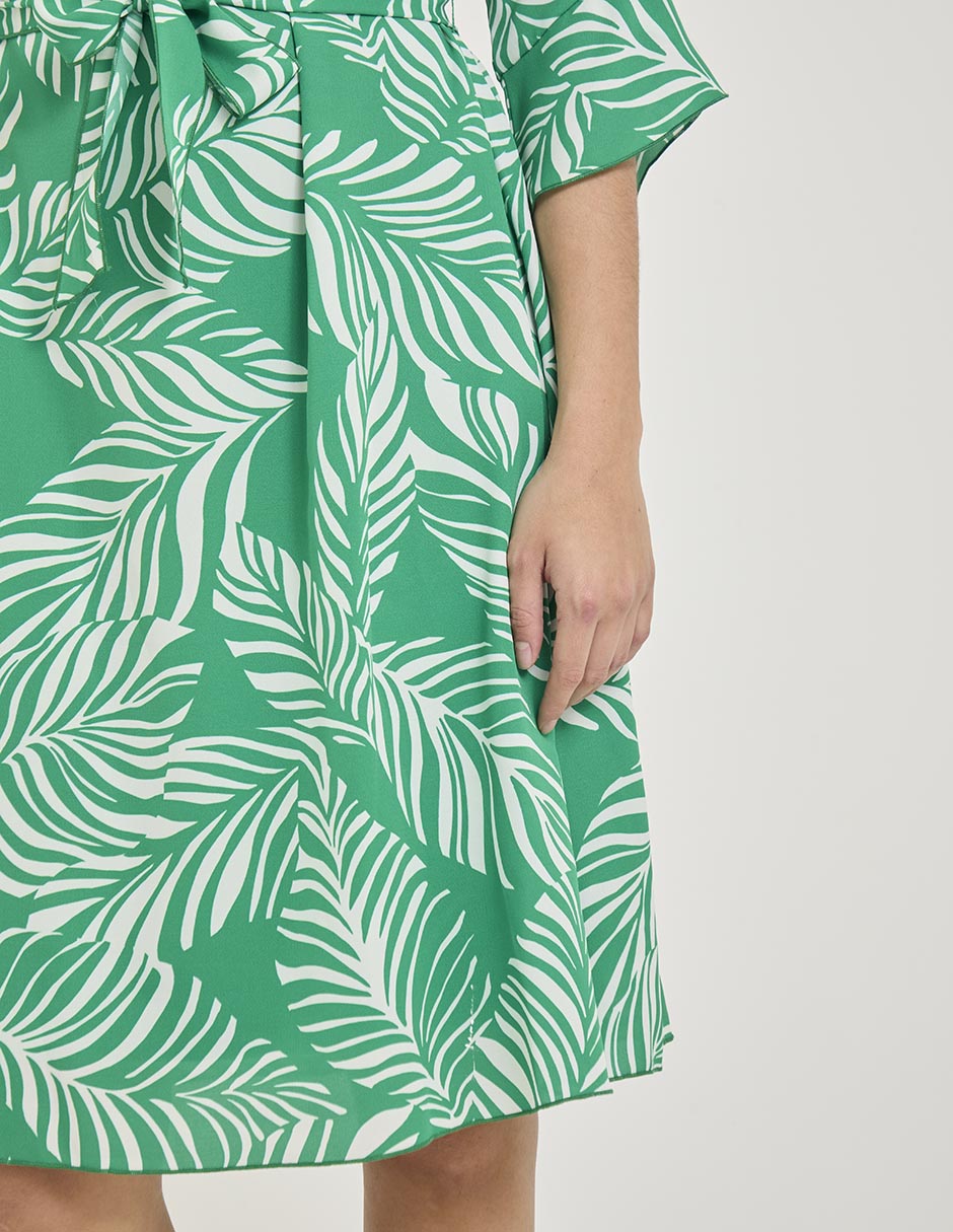 Vestido a la rodilla casual para mujer 5