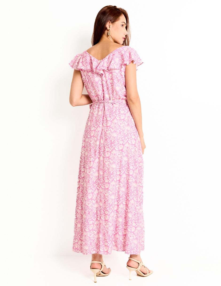 Vestido maxi formal para mujer