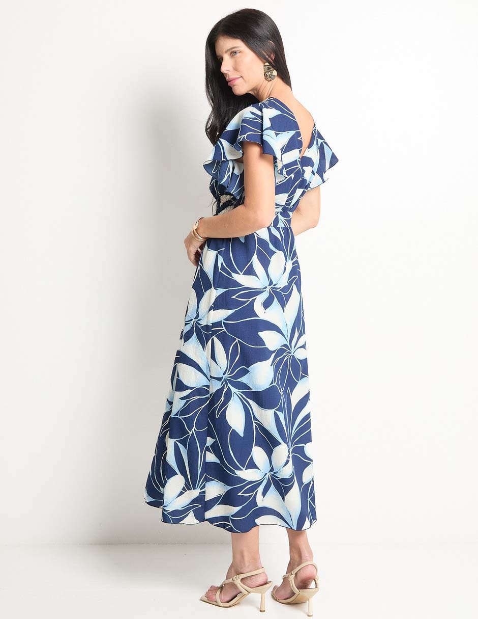 Vestido midi casual para mujer