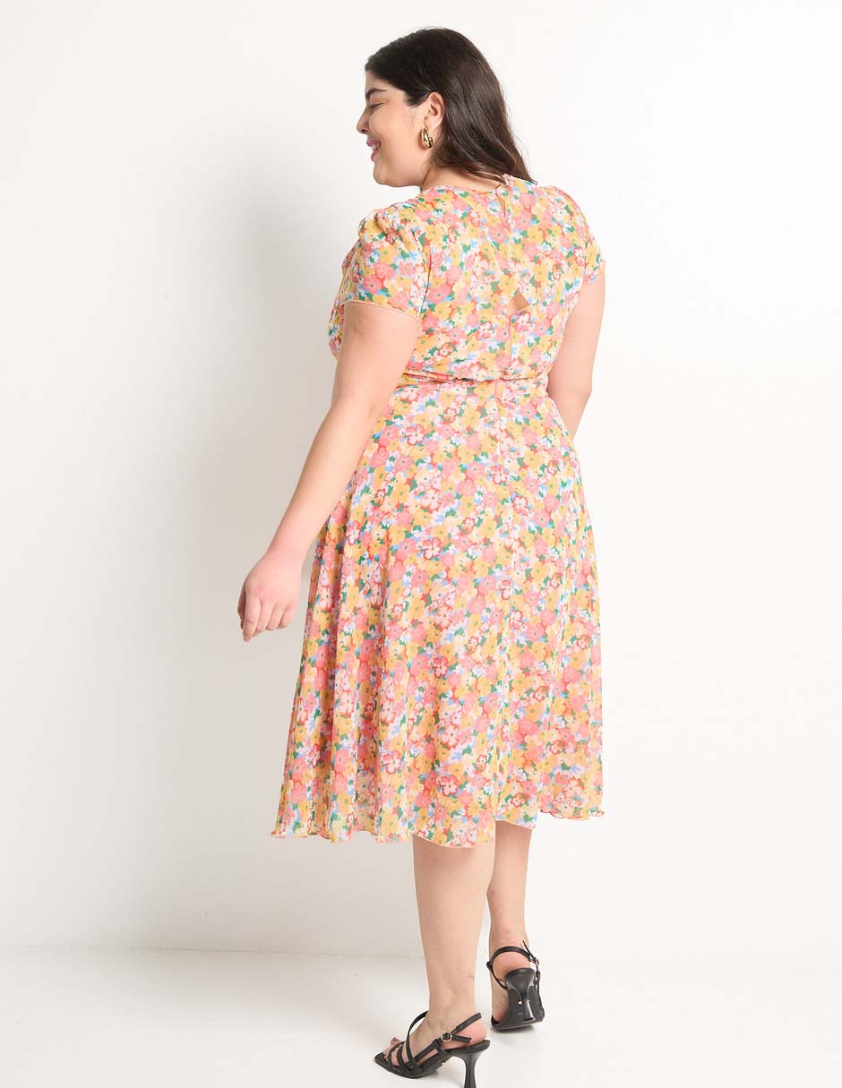 Vestido midi casual para mujer 2