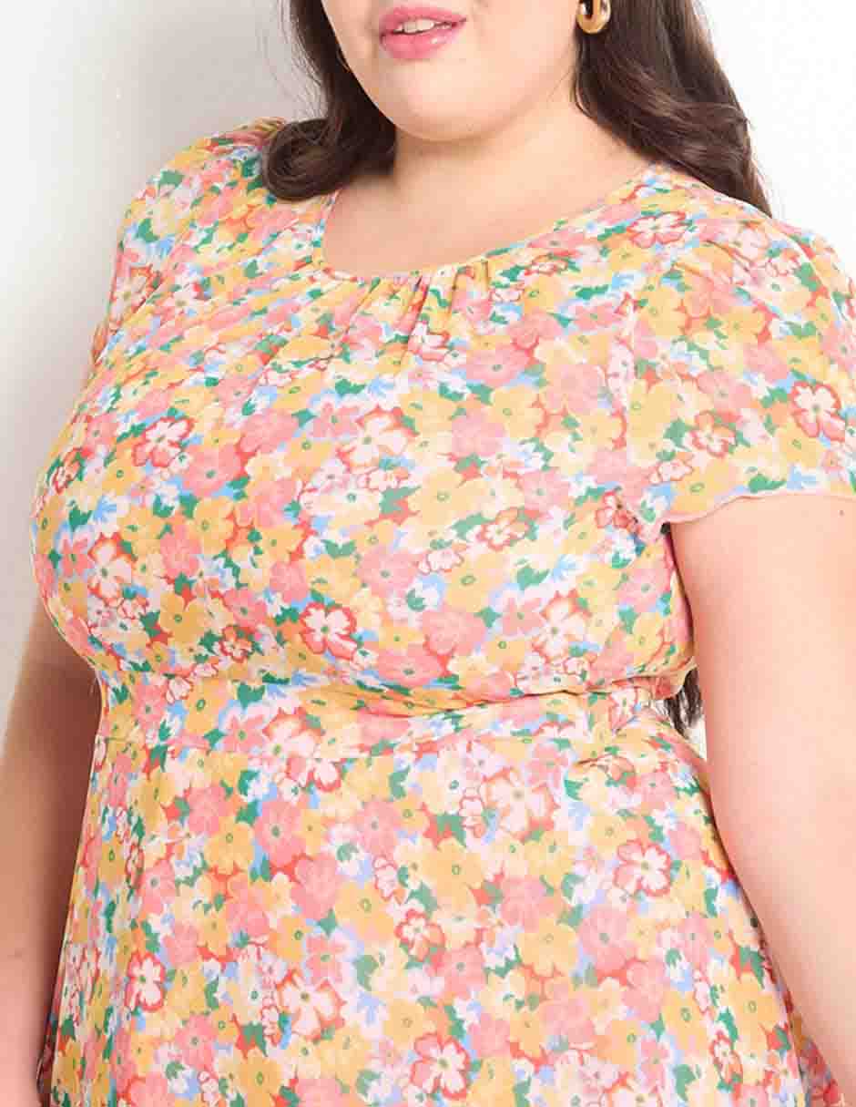 Vestido midi casual para mujer 4