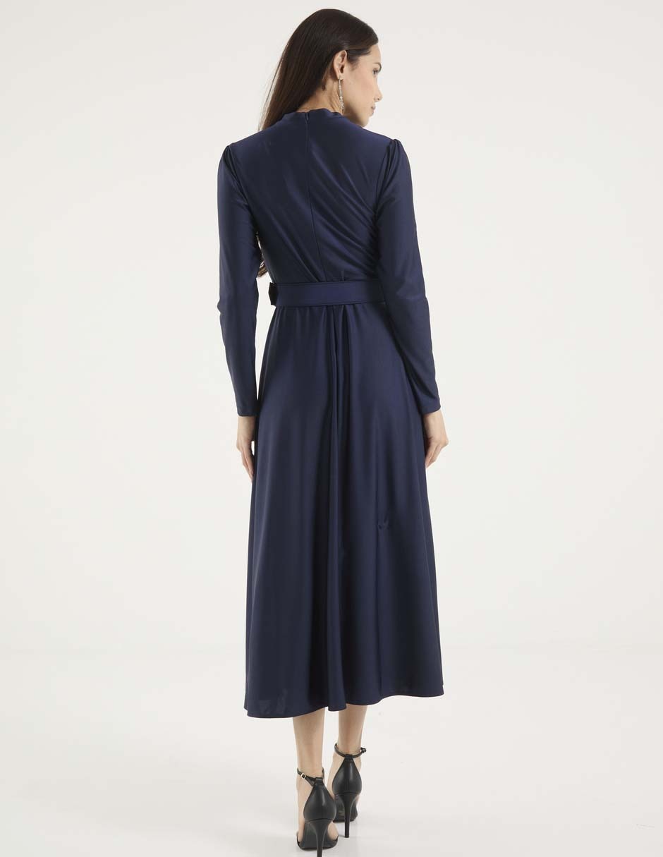 Vestido midi casual vestido para mujer