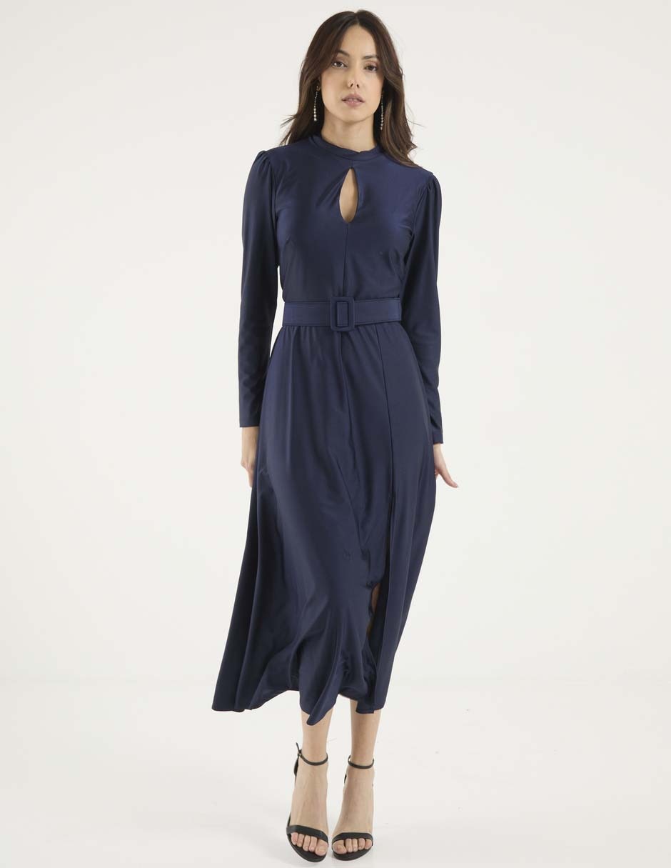 Vestido midi casual vestido para mujer