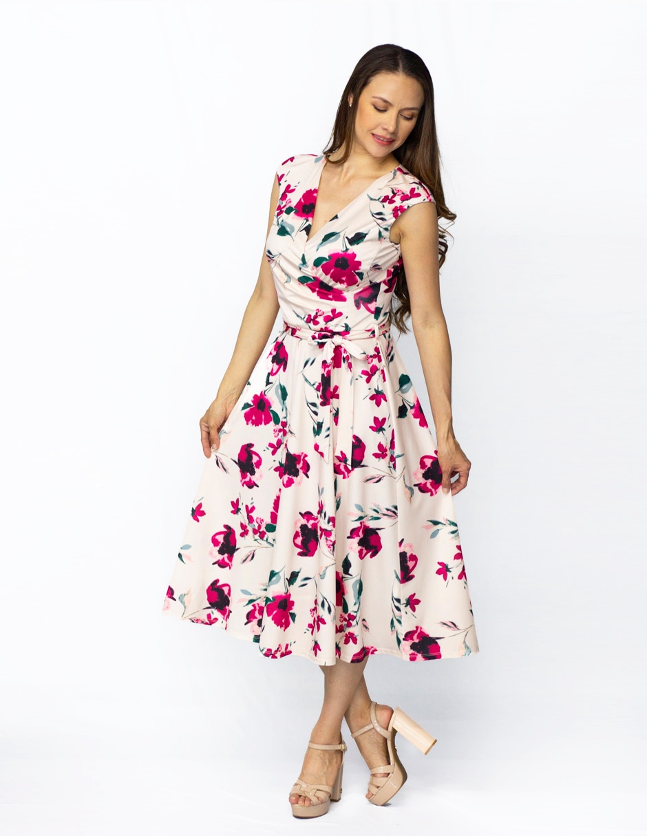 Vestido midi casual Rimini para mujer