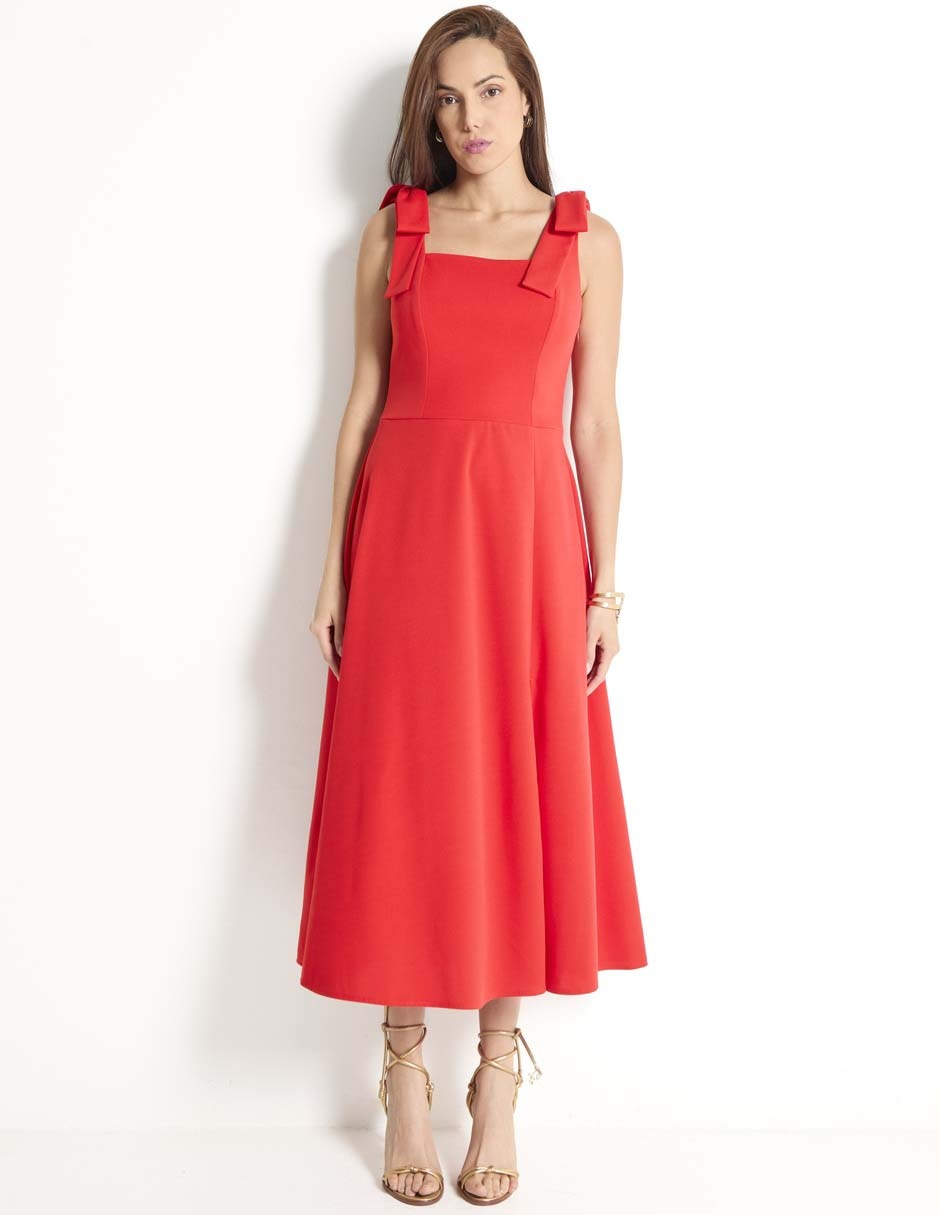 Vestido crop formal Rue de la Paix para mujer