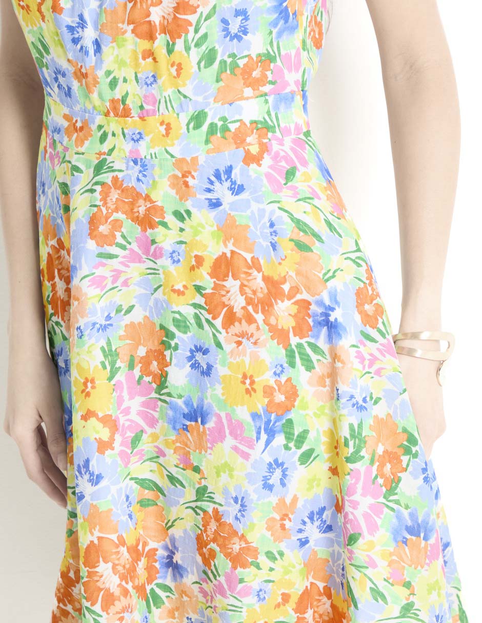 Vestido 3/4 casual para mujer
