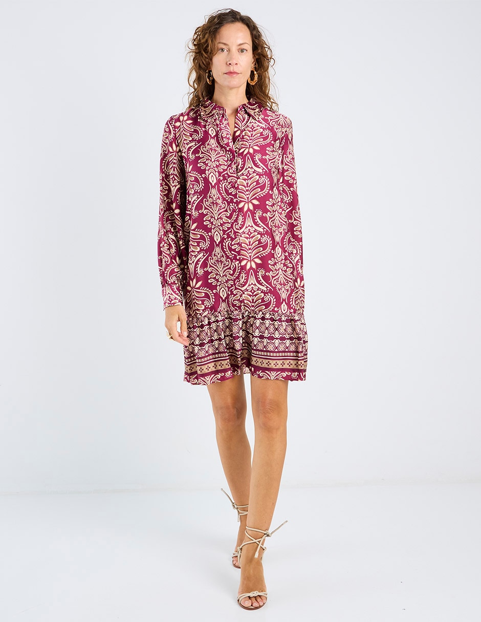 Vestido corto playa para mujer 2