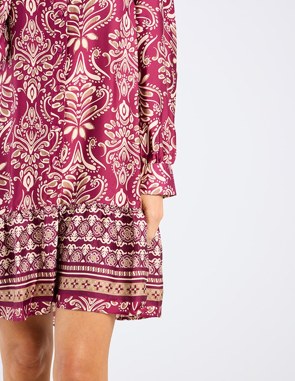 Vestido corto playa para mujer 5