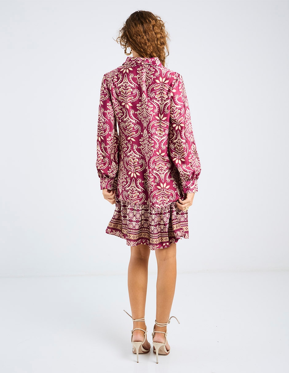 Vestido corto playa para mujer 6