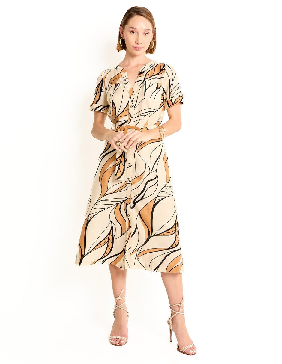 Vestido midi casual para mujer 1