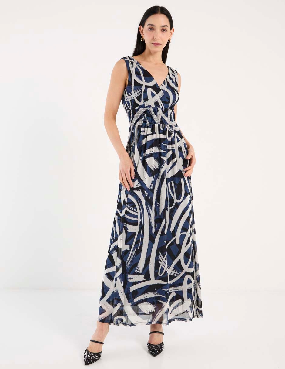 Vestido largo formal para mujer
