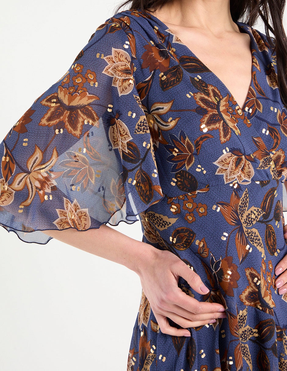 Vestido midi casual para mujer 4