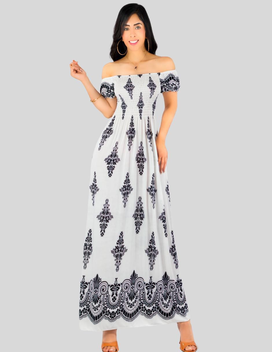 Vestido maxi casual Malabis Casual Dresses para mujer Vestido maxi casual Malabis Casual Dresses para mujer
