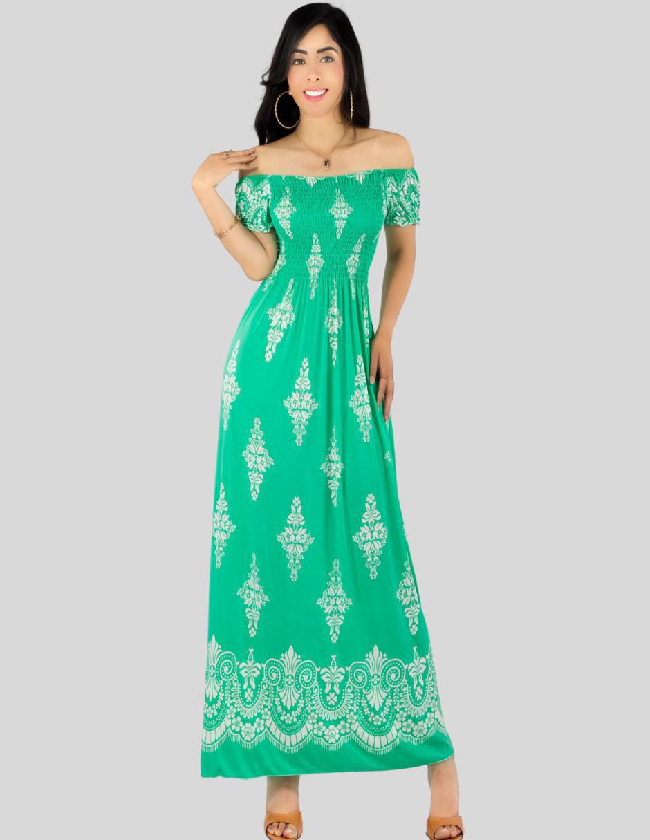 Vestido maxi casual Malabis Casual Dresses para mujer 2