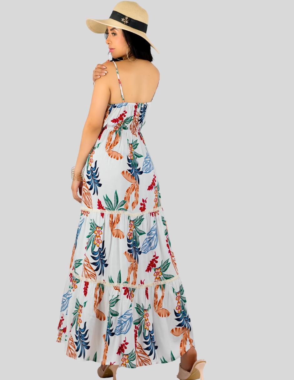 Vestido maxi casual para mujer