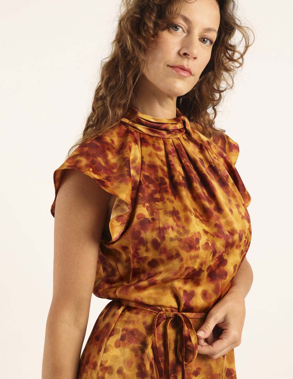 Vestido midi casual para mujer 4