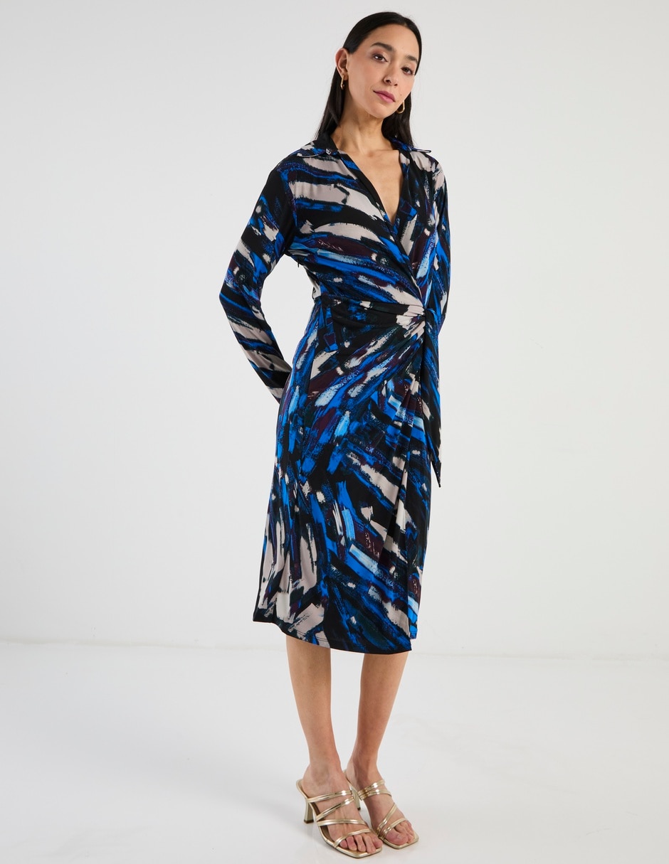 Vestido 3/4 casual para mujer 2