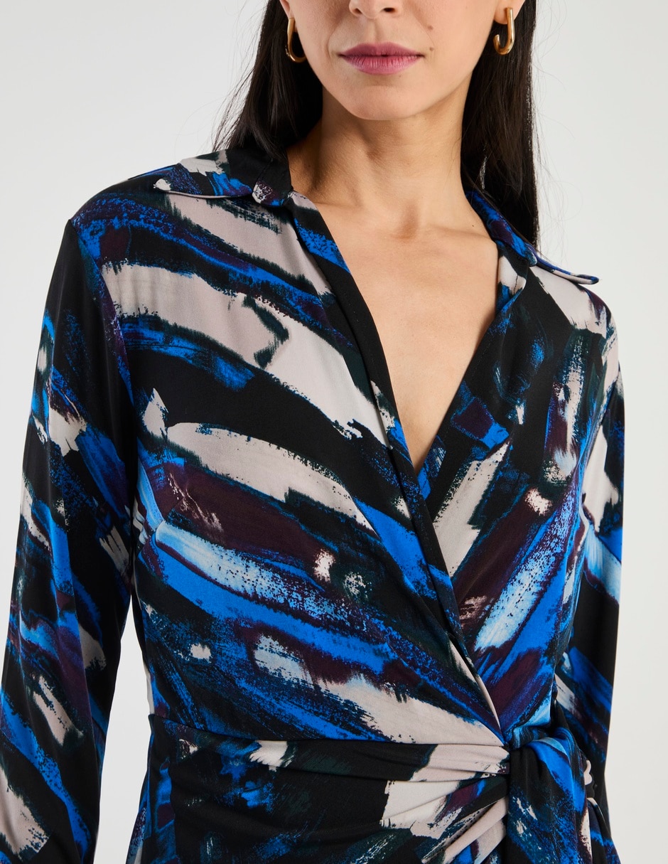 Vestido 3/4 casual para mujer 4