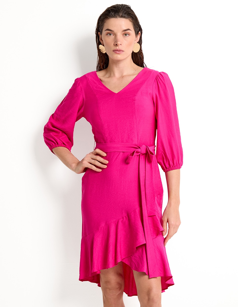 Vestido corto formal para mujer