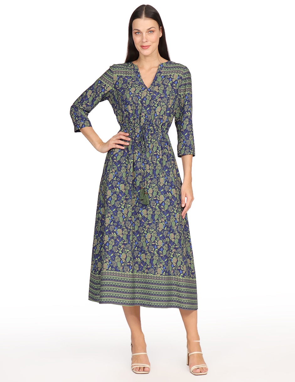 Vestido midi casual para mujer 1