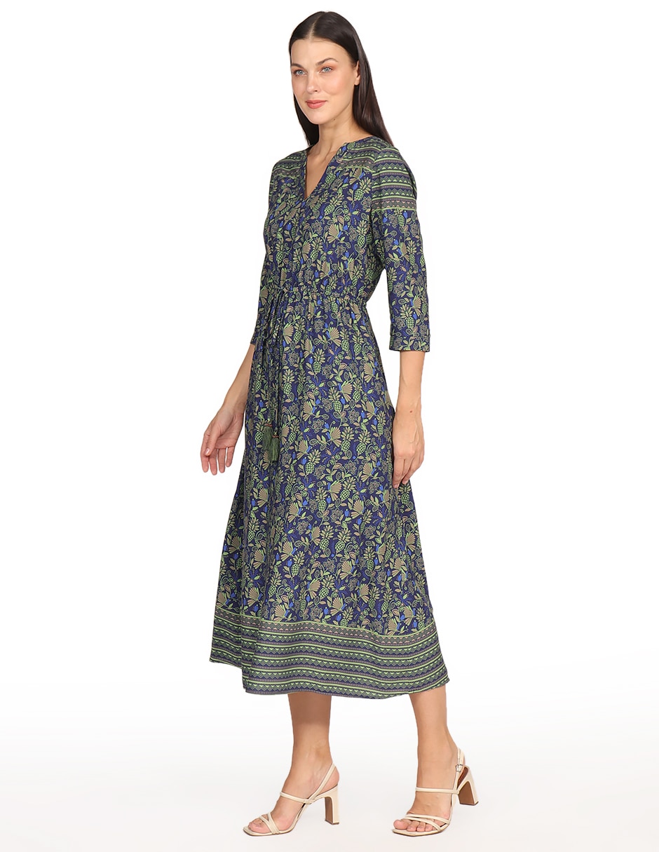 Vestido midi casual para mujer 2