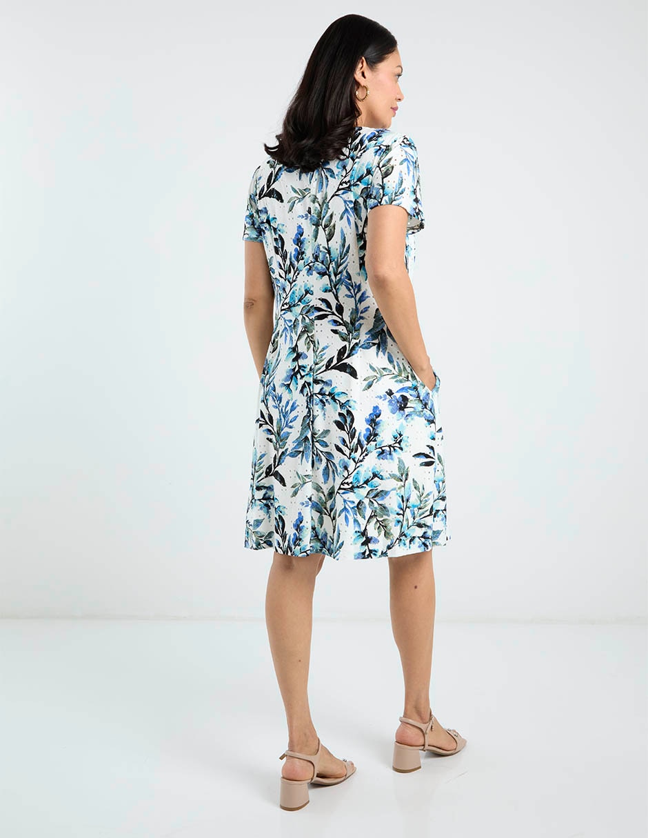 Vestido 3/4 casual para mujer 2