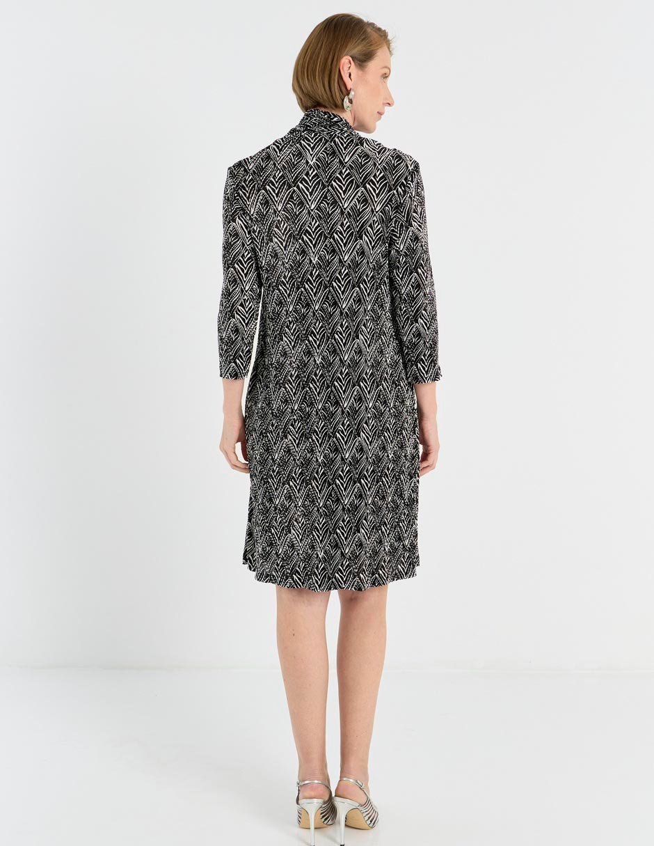 Vestido a la rodilla casual para mujer 2