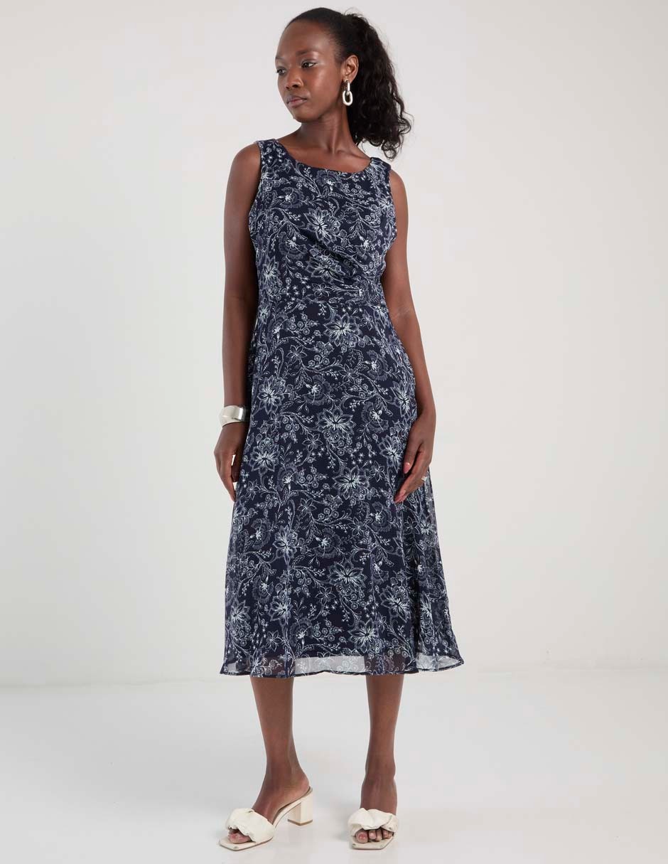 Vestido midi casual para mujer 3