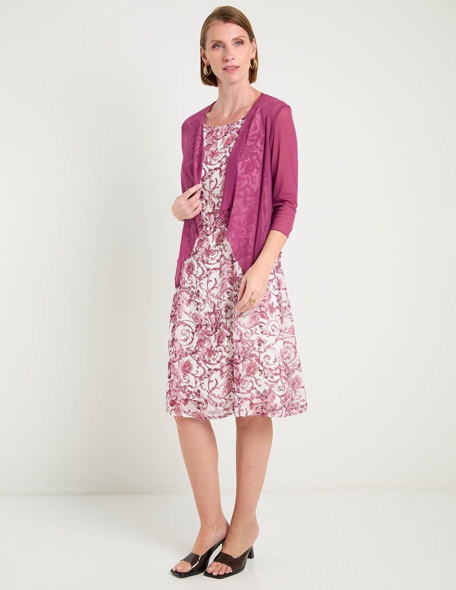 Vestido 3/4 casual para mujer 2