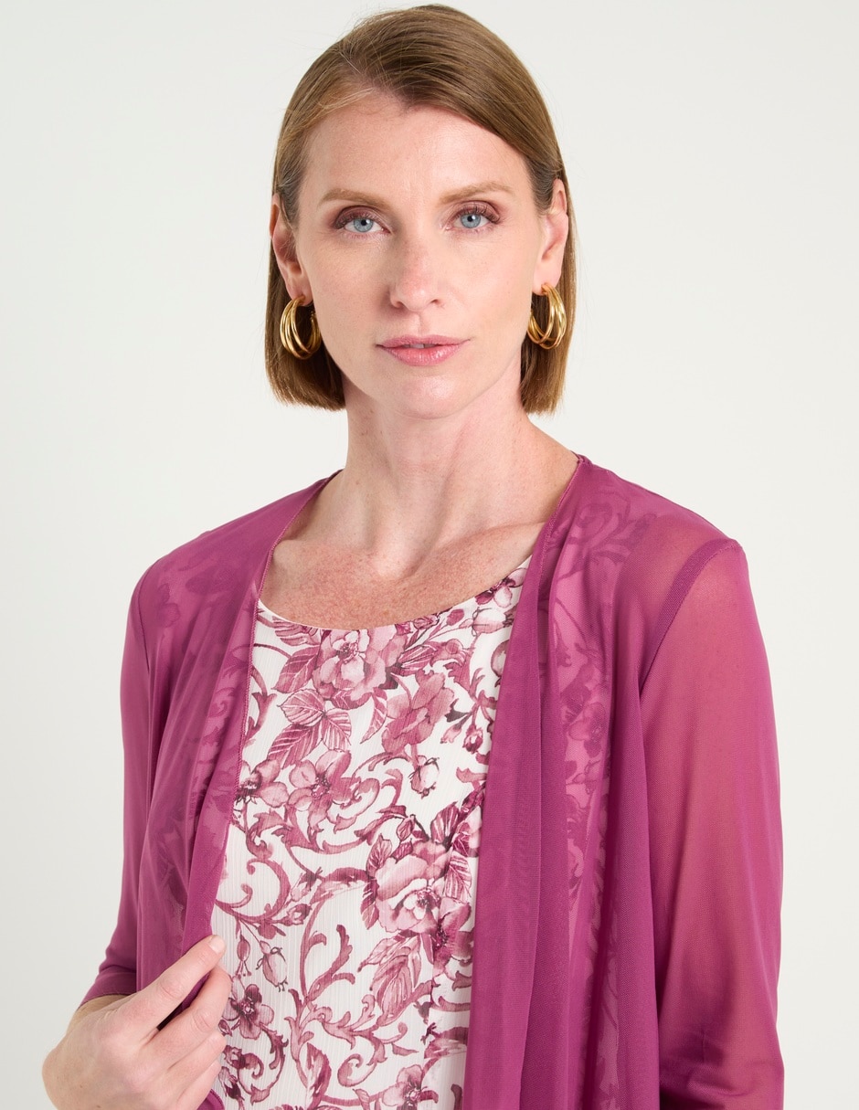 Vestido 3/4 casual para mujer 4