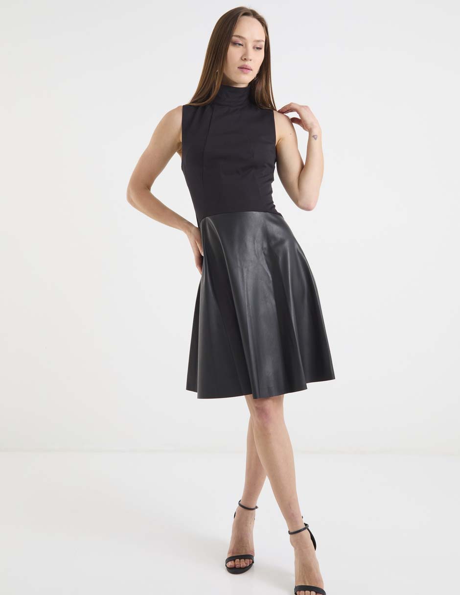 Vestido a la rodilla casual para mujer 3