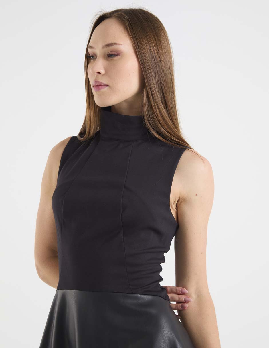 Vestido a la rodilla casual para mujer 4
