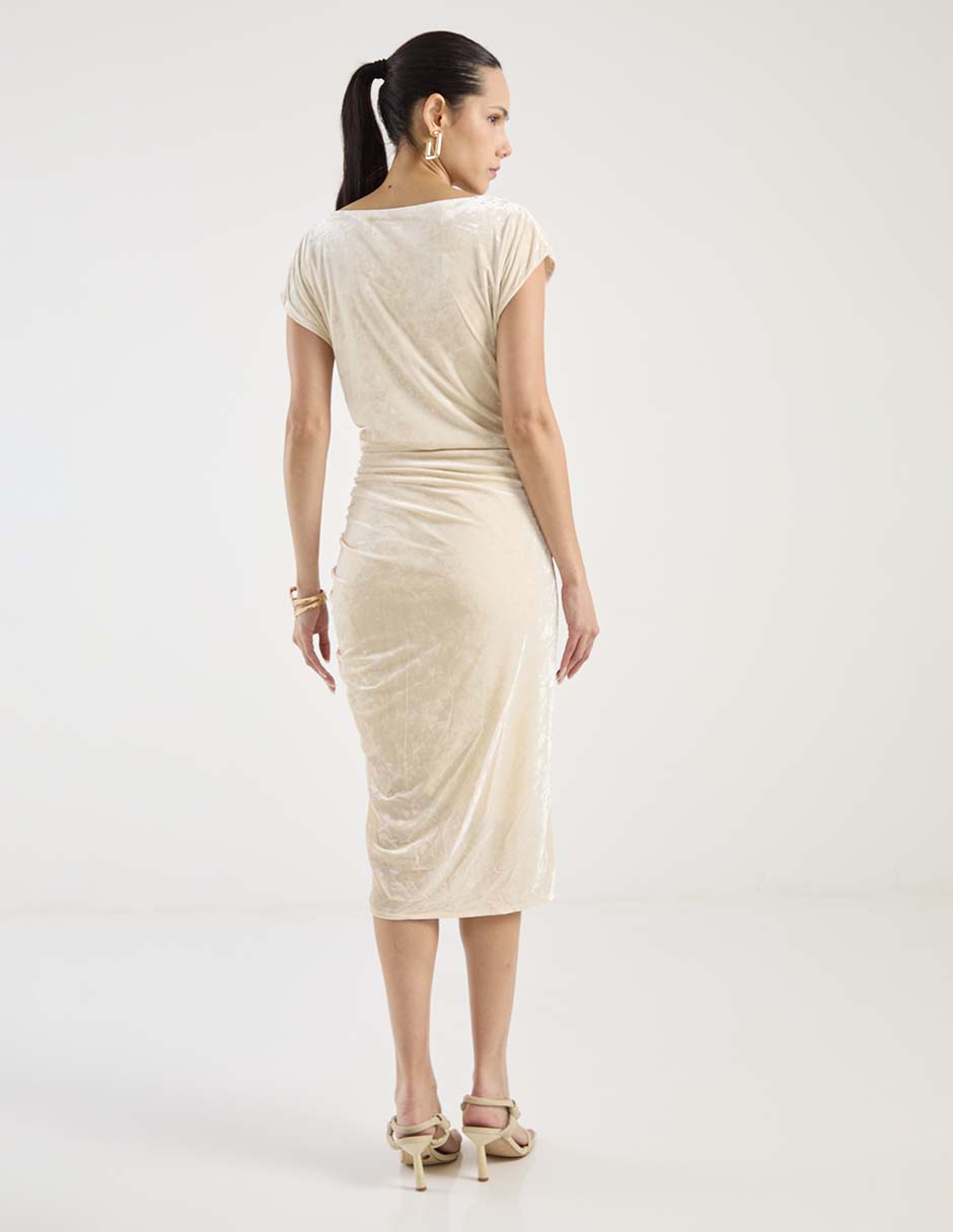 Vestido a la rodilla formal para mujer 2
