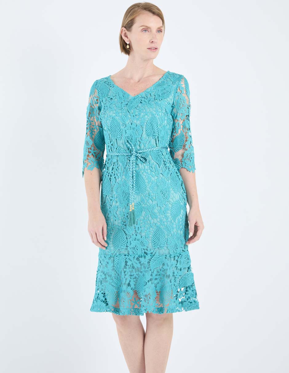 Vestido a la rodilla casual para mujer Vestido a la rodilla casual para mujer