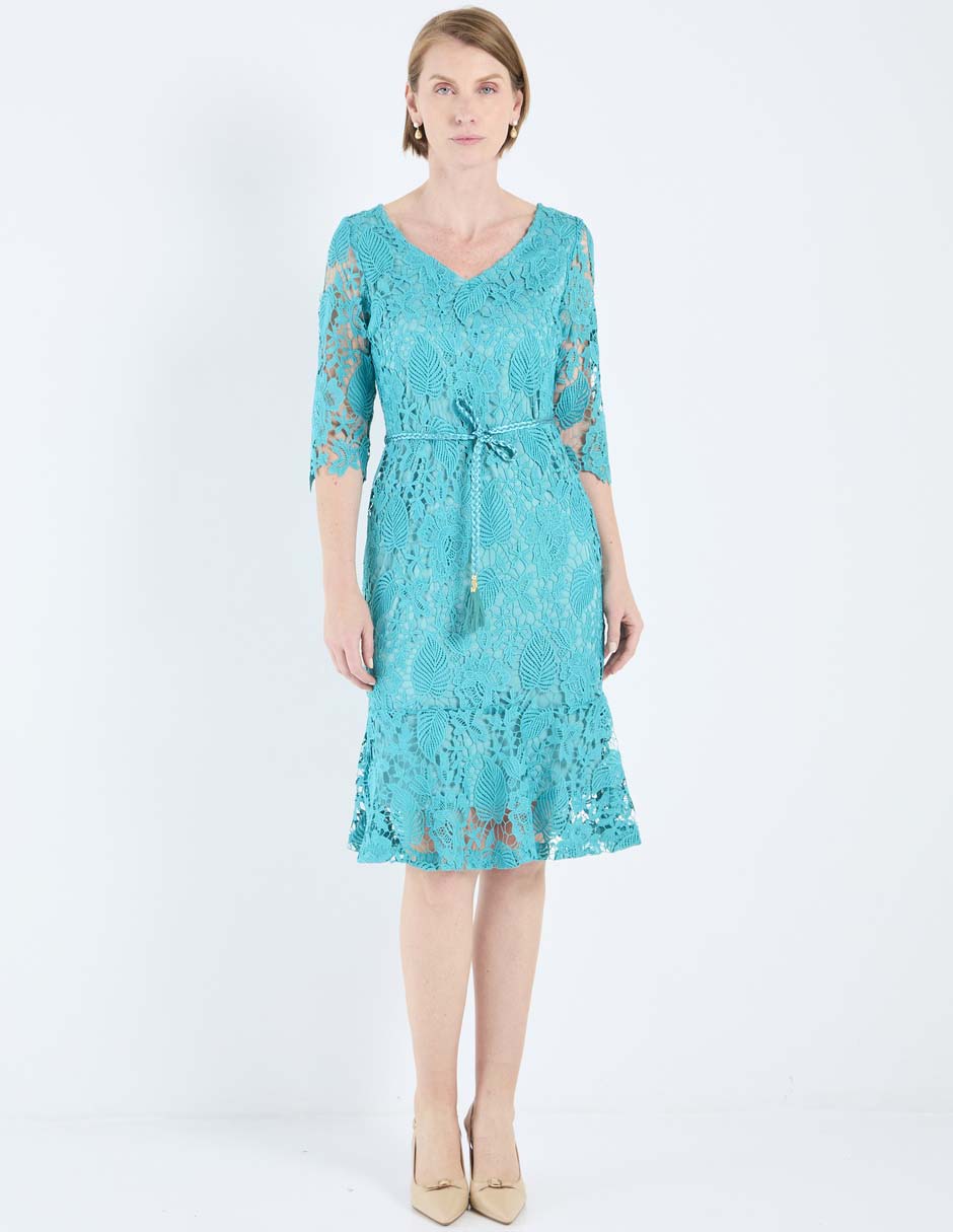 Vestido a la rodilla casual para mujer 3
