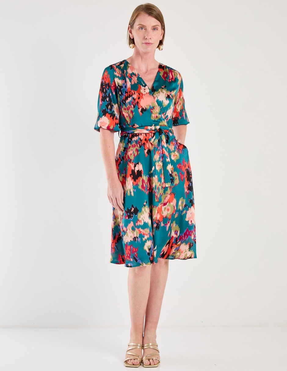 Vestido 3/4 casual para mujer