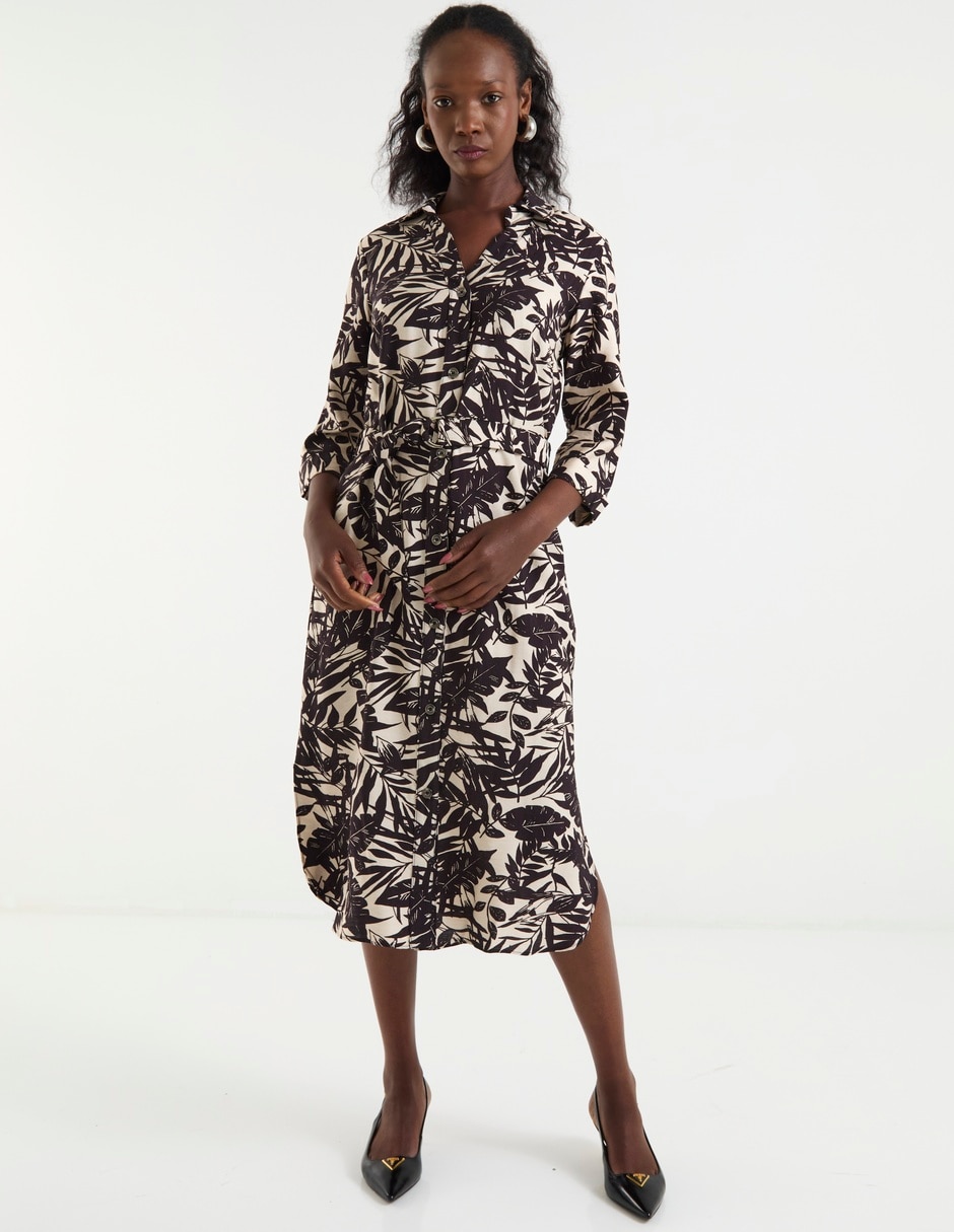 Vestido 3/4 casual para mujer 3